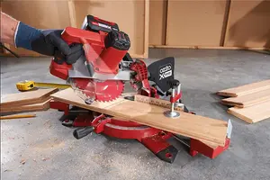 Einhell Cordless 18v Mitre Saw 210mm Power X-Change TE-MS 18/210 1 x 4ah Battery