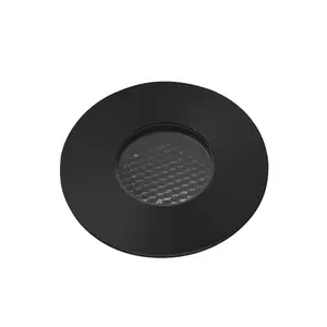 Luminosa Grund Outdoor LED Recessed Ground Lamp Anodized Black 7W 3000K IP67