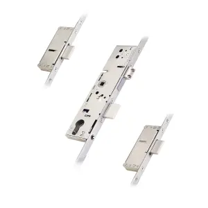 ERA 3 Point Door Lock 2 Linear 35mm Backset - Stainless Steel