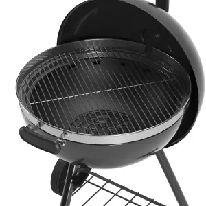 GoodHome Kiowa Black Charcoal BBQ