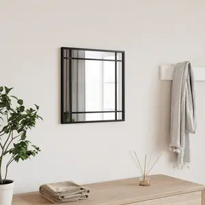 Mirl Rectangle Metal Wall Mirror 40cm H x 40cm W