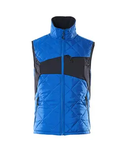 Mascot Accelerate Thermal Gilet with CLIMascot (Azure Blue/Dark Navy)  (X Large)