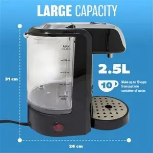 2.5L Instant Hot Water Dispenser Tea Coffee Fast Boil Kitchen Tank Kettle Electric Removable Dip Tray Energy Efficient