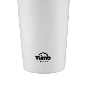 Interiors by Premier Mimo Gloss White Travel Mug