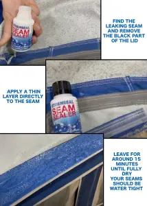 Stormseal Seam Sealer 100ml - Waterproof Seams on Tents and Pin Hole Leaks on Fabrics with Easy Application