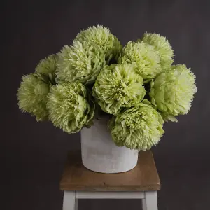 UK Homeliving Artificial Green Peony