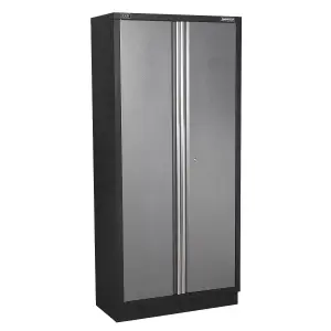 Sealey Superline Pro 4.9m Storage System Stainless Worktop Cabinet APMSSTACK17SS