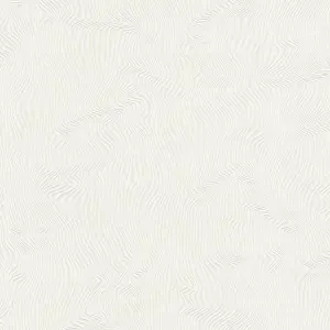 Galerie Home Collection Cream Glitter Abstract Organic Waves Wallpaper Roll