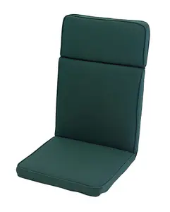 Glendale Forest Green High Recliner 116cm (L) x 49cm (W)