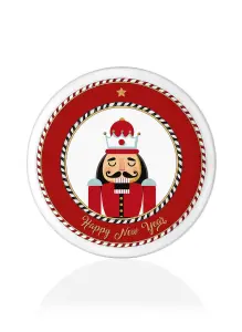 Rozi The Nutcracker Collection Round Serving Platter