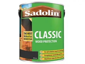 Sadolin 5012924 Classic Wood Protection Ebony 5 litre SAD5012924