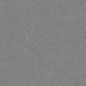 Grandeco Panama Plain Textured Linen Fabric Wallpaper, Grey