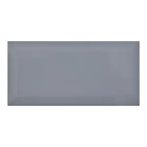 Trentie Anthracite Gloss Metro Ceramic Wall Tile Sample