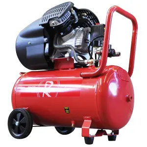 RocwooD Air Compressor Electric 50L Litre 2200w Silent 116PSI