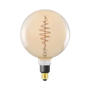 Sylvania Sylsmart ToLEDo Candle Light Gold Globe G200 Vintage Smart LED E27 Bulb