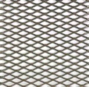 Silver effect Steel Perforated Sheet, (H)1000mm (W)500mm (T)0.5mm 580g