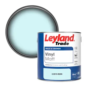 Leyland Trade Vinyl Matt Walls & Ceilings Emulsion Paint (S 0515-B20G) 2.5L