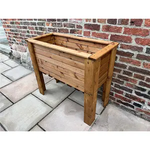 Traditional Somerford Deep Root Large Wooden Planter