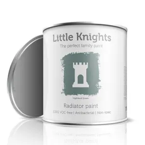 Little Knights Radiator Paint - Highland Green - 750ml