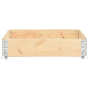 Berkfield Raised Bed 100x100 cm Solid Pine Wood (310056 )