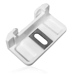 SPARES2GO Integrated Fridge Door Slide Mounting Bracket Kit for Liebherr 9086322 (x 2)