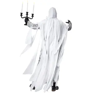 Spooky Ghost Costume - black/white S