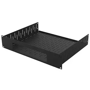 Penn Elcom 2U Vented Rack Shelf & Magnetic Faceplate For PS4 R1498/2UK-PS4