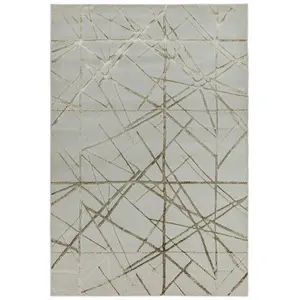 Mica Abstract Easy to Clean Modern Rug for Living Room, Bedroom and Dining Room-200cm X 290cm