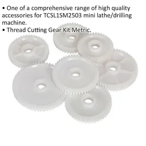 High-Quality Metric Thread Cutting Gear Kit for Mini Lathes and Drilling Machines