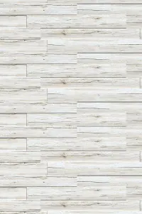 3D Wood Wall Panels - Oak White - 1.13 sq m Pack