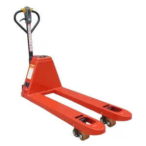 LiftMate Semi Electric Hand Pump Pallet Truck 2000kg Capacity (550x1150mm Forks), Heavy Duty Jack Trolley