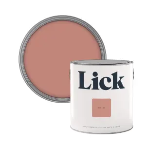 Lick Red 03 Matt Emulsion paint, 2.5L