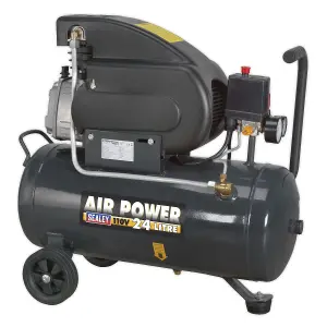 Sealey Air Compressor 24L Direct Drive 2hp 110V SAC2420E110V