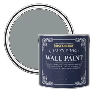 Rust-Oleum Mid-Anthracite Chalky Wall & Ceiling Paint 2.5L