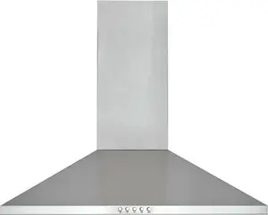 Cooke & Lewis Chs60 Stainless Steel Chimney Cooker Hood (w)60cm - Inox