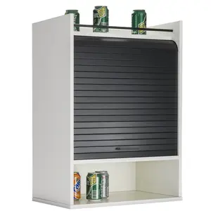 Eoin Kitchen Pantry White/Black