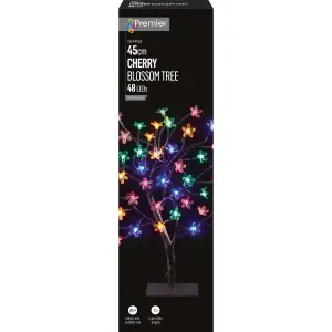 1ft Multicolour LED Pre-lit Christmas berry tree