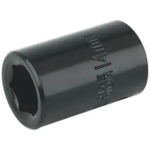 14mm Chrome-Vanadium Forged Impact Socket for 1/2 Inch Drive - Durable & Corrosion Resistant