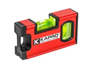 Kapro K771M 771 Twin Mini Level with Carabiner 10cm KPOK771M