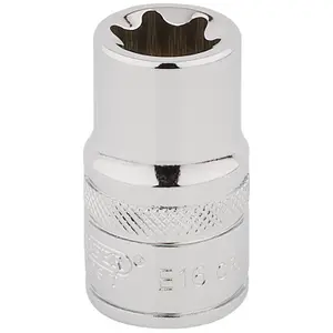 Draper 1/2" Square Drive Draper TX-STAR Socket E16 34327