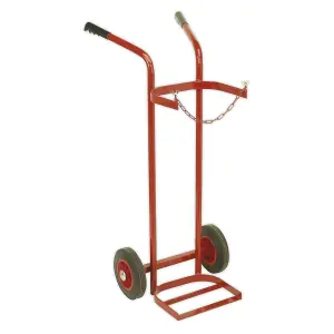 Sealey Welding Bottle Trolley - 1 Bottle ST28S