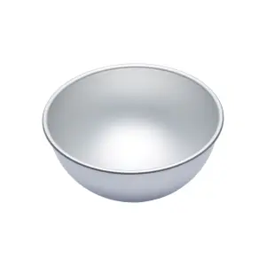 MasterClass Silver Anodised 20cm Hemisphere Cake Pan