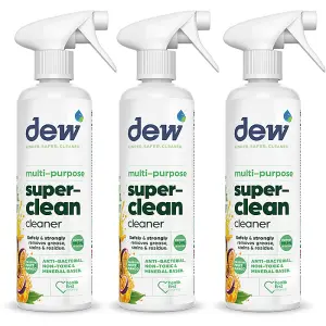 Dew Products Superclean Passion Fruit & Mango All Purpose Cleaner 500ml x 3 Pack