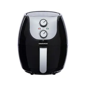 Daewoo 4L Single Pot Fryer, Rapid Air Circulation and Auto Shut Off - Black