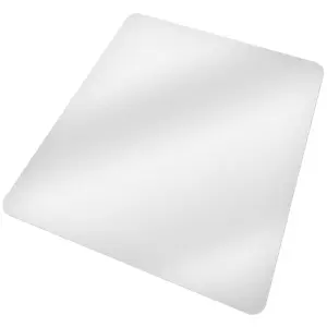 Carpet Protector - office chair floor protection mat, slip-resistant - white