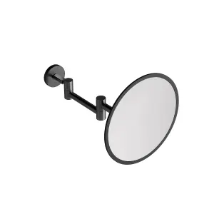 Cosmic Wall Magnifying Mirror Brushed Black PVD Architect Sp (X5)