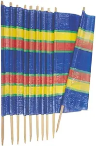 8 Pole Wind Breaker Sun Shade Multicoloured