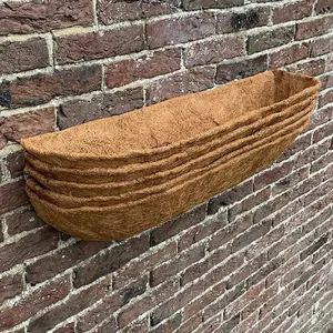 Pack of 5 Coco Wall Planter Liner (75cm)