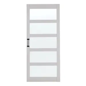 White Sliding Internal Door Indoor Door Barn Door with 2m Sliding Haedware Kit