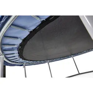 Plum Play 8ft Wave Springsafe Trampoline (Blue) - Free Attachable Mist Feature